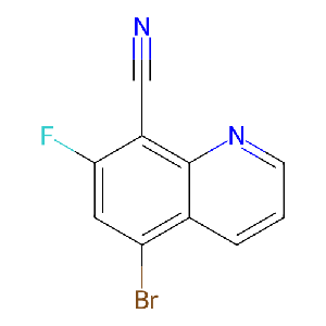 5-溴-7-氟喹啉-8-甲腈