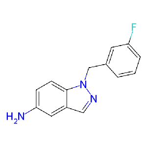 1-(3-氟苄基)-1H-吲唑-5-胺