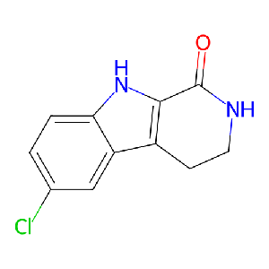 6-氯-2,3,4,9-四氢-1H-吡啶并[3,4-b]吲哚-1-酮,17952-83-9
