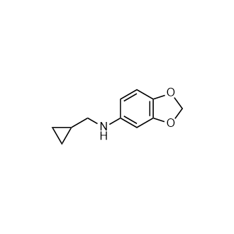 N-(环丙基甲基)苯并[d][1,3]二氧戊环-5-胺