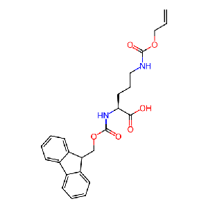 (S)-2-((((9H-芴-9-基)甲氧基)羰基)氨基)-5-(((烯丙氧基)羰基)氨基)戊酸