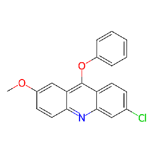 6-氯-2-甲氧基-9-苯氧基吖啶,7478-26-4