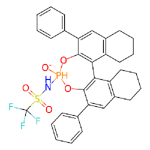 1,1,1-三氟-N-[(11bR)-8,9,10,11,12,13,14,15-八氢-4-氧代-2,6-二苯基二萘并[2,1-d:1][1',2'-f][1,3,2]二氧杂膦-4-基]甲磺酰胺