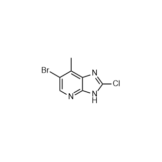 6-溴-2-氯-7-甲基-3H-咪唑并[4,5-b]吡啶