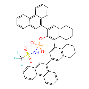 1,1,1-三氟-N-[(11bR)-8,9,10,11,12,13,14,15-八氢-4-氧代-2,6-二-9-菲蒽二萘[2,1]-d:1',2'-f][1,3,2]二氧杂膦-4-基]甲磺酰胺