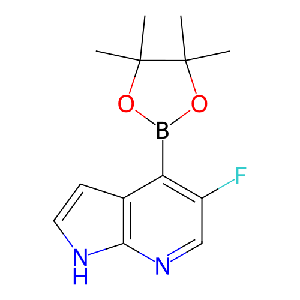 5-氟-4-(4,4,5,5-四甲基-1,3,2-二氧杂硼烷-2-基)-1H-吡咯并[2,3-b]吡啶