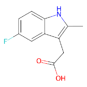 (5-氟-2-甲基-1H-吲哚-3-基)乙酸,71987-67-2