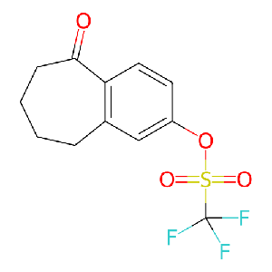 5-氧代-6,7,8,9-四氢-5H-苯并[7]环壬-2-基三氟甲磺酸盐