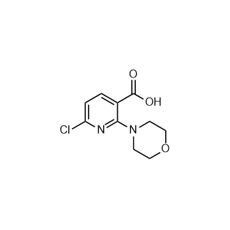 6-氯-2-吗啉代烟酸