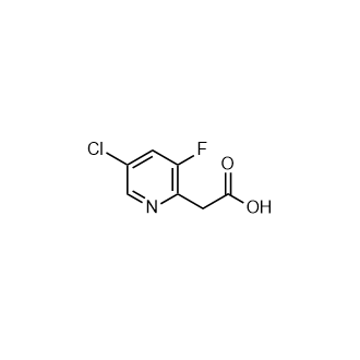 2-（5-氯-3-氟吡啶-2-基）乙酸