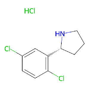 (R)-2-(2,5-二氯苯基)吡咯烷盐酸盐,2241594-21-6