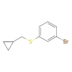 (3-溴苯基)(环丙基甲基)硫烷