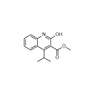 2-羟基-4-异丙基喹啉-3-羧酸甲酯