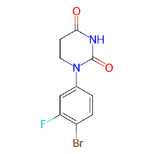 1-(4-溴-3-氟苯基)二氢嘧啶-2,4(1H,3H)-二酮