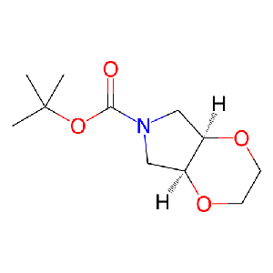 顺式-N-Boc-四氢-2H-[1,4]二氧杂环己烯并[2,3-c]吡咯烷