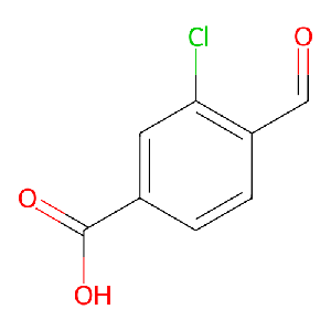 3-氯-4-甲酰基苯甲酸