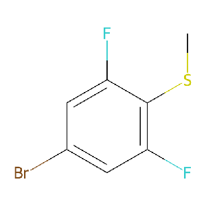 1-溴-3,5-二氟-4-(甲硫基)苯