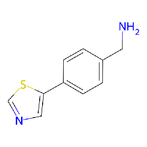 (4-(噻唑-5-基)苯基)甲胺,1211581-25-7