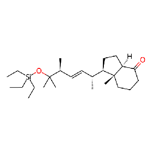 (1R,3aR,7aR)-1-((2R,5S,E)-5,6-二甲基-6-((三乙基甲硅烷基)氧基)庚-3-烯-2-基己基)甲基六1H-茚-4(2H)-酮