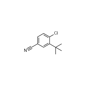 3-(叔丁基)-4-氯苯甲腈