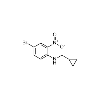 4-溴-N-(环丙基甲基)-2-硝基苯胺