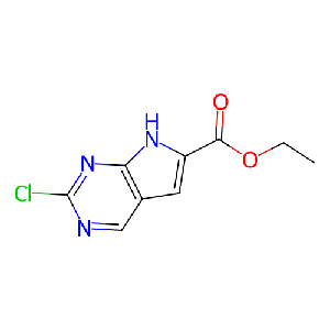 2-氯-7H-吡咯并[2,3-d]嘧啶-6-羧酸乙酯