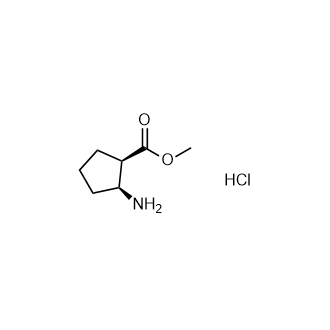 rel-(1R,2S)-2-氨基环戊烷甲酸甲酯盐酸盐