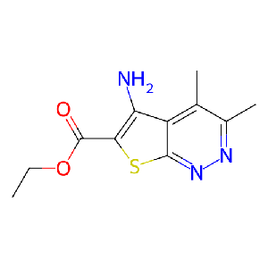 5-氨基-3,4-二甲基噻吩并[2,3-c]哒嗪-6-羧酸乙酯