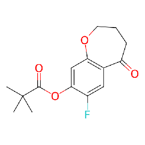 7-氟-5-氧代-2,3,4,5-四氢苯并[b]氧杂-8-基新戊酸酯