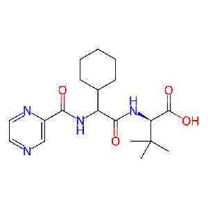 (S)-2-((R)-2-环己基-2-(吡嗪-2-甲酰胺基)乙酰氨基)-3,3-二甲基丁酸