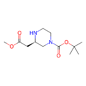 (3R)-3-(2-甲氧基-2-氧乙基)哌嗪-1-羧酸叔丁酯