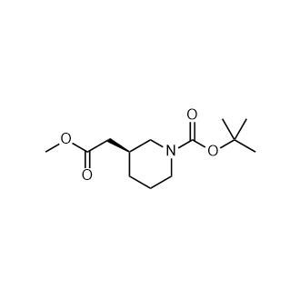 (S)-3-(2-甲氧基-2-氧代乙基)哌啶-1-羧酸叔丁酯