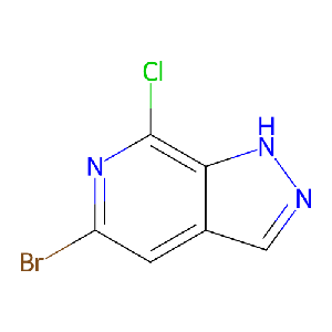 5-溴-7-氯-1H-吡唑并[3,4-c]吡啶