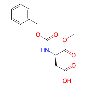 (R)-3-(((苄氧基)羰基)氨基)-4-甲氧基-4-氧代丁酸,47087-37-6