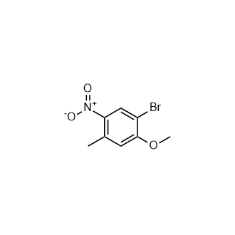 1-溴-2-甲氧基-4-甲基-5-硝基苯