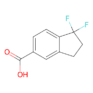 1,1-二氟-2,3-二氢-1H-茚-5-羧酸