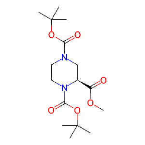 (S)-1,4-二叔丁基2-甲基哌嗪-1,2,4-三羧酸酯