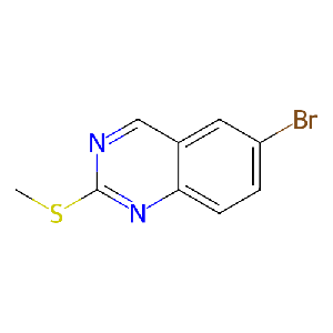 6-溴-2-(甲基硫烷基)喹唑啉,1086385-16-1