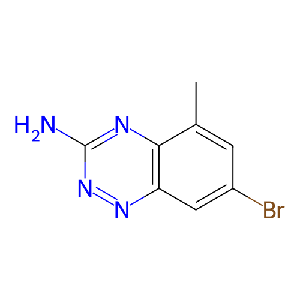 7-溴-5-甲基苯并[e][1,2,4]三嗪-3-胺,867330-26-5