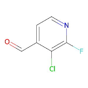 3-氯-2-氟-4-醛基吡啶