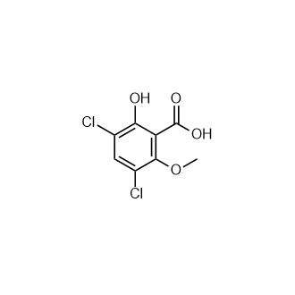 3,5-二氯-2-羟基-6-甲氧基苯甲酸