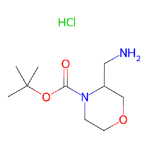 2-(氨基甲基)吗啉-4-羧酸叔丁酯盐酸盐