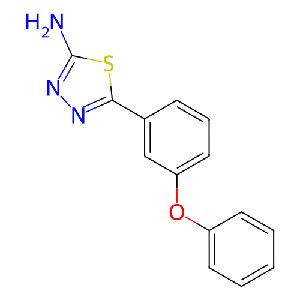 5-(3-苯氧基-苯基)-[1,3,4]噻二唑-2-基胺,383130-76-5