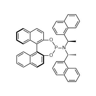 (11bS)-N,N-双[(1R)-1-(1-萘基)乙基]二萘并[2,1-d:1',2'-f][1,3,2]二氧杂磷-4-胺