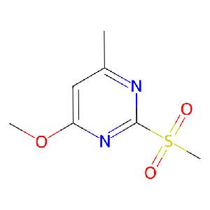 4-甲氧基-6-甲基-2-(甲基磺酰基)嘧啶