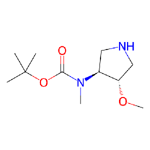 N-[(3S,4S)-4-甲氧基吡咯烷-3-基]-N-甲基氨基甲酸叔丁酯