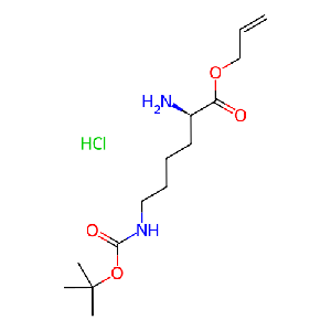 N6-(叔丁氧基羰基)-D-赖氨酸盐酸盐烯丙基,218962-73-3