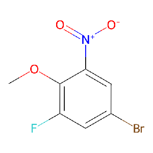 5-溴-1-氟-2-甲氧基-3-硝基苯