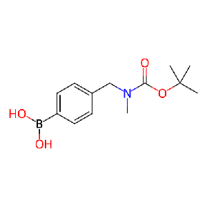 (4-(((叔丁氧基羰基)(甲基)氨基)甲基)苯基)硼酸,1287753-35-8