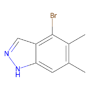 4-溴-5,6-二甲基-1H-吲唑